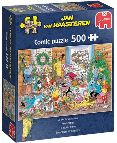 Jumbo Puzzle 500 Teile Weihnachts Puzzle JvH Weihnachtskribbeln