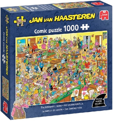 Jumbo Puzzle Jan van Haasteren The Retirement Home 1000 Teile