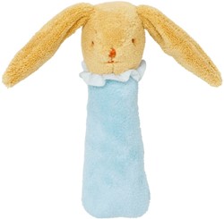 Trousselier Knuffelkonijn l.blauw met rammelaar en piepgeluid