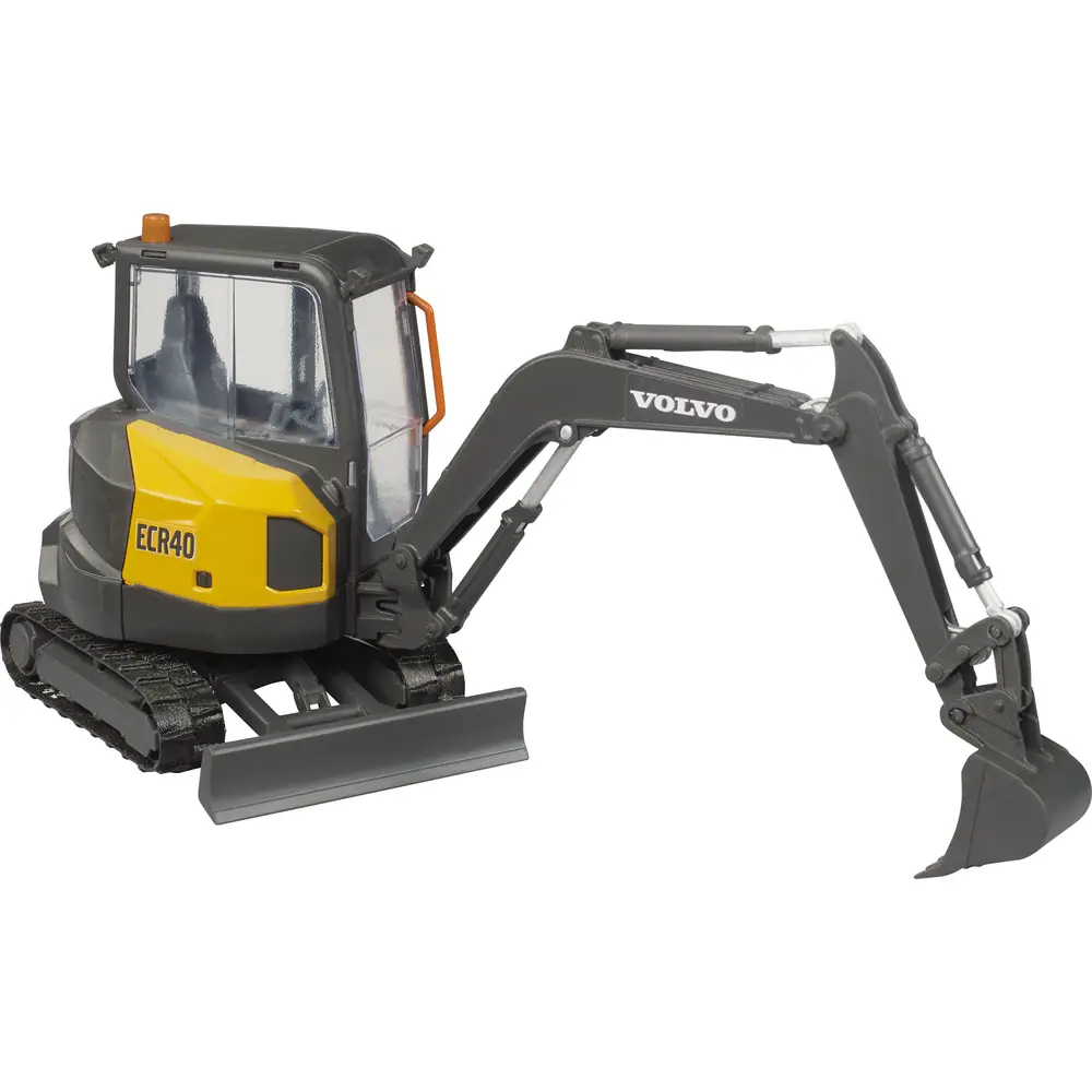 Bruder Volvo kompakter Bagger ECR40 Spielzeugfahrzeug