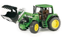 Bruder John Deere Traktor 6920 mit Frontlader Spielzeug Bauernhof