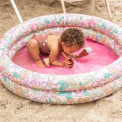 Swim Essentials aufblasbares Kinderpool Blossom 100 cm - Gartenspaß-3