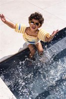 Swim Essentials Brassards-Ceinture 2-6 Ans - Baleine Jaune-Blanc-3