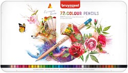 Bruynzeel Farbstifte Set - Expression Metallbox 72 Stück für Erwachsene