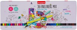 Bruynzeel Fineliner Set 36 Farben - Kreative Stifte zum Zeichnen