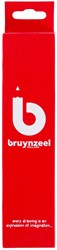 Bruynzeel Graphitbleistift HB schwarz-rot mit Radiergummi - Schulbleistift
