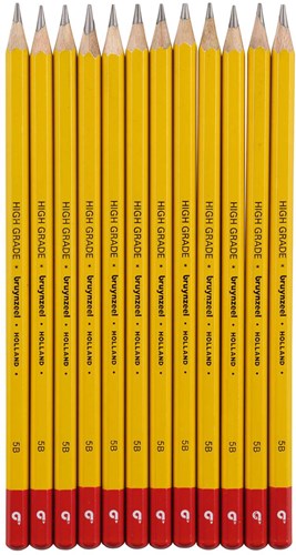 Bruynzeel Graphitbleistift 5B - Zeichenbleistift für Skizzen-2