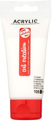 Acrylfarbe Tube Talens Art Creation 75ml Titanweiß zum Malen