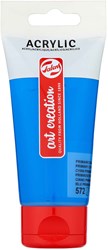 Acrylfarbe Tube 75ml Primärcyan - Malen kreative Hobby