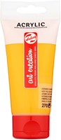 Acrylfarbe Tube 75ml Dunkelgelb Malen Basteln Kreativ