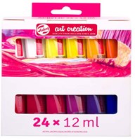 Acrylfarben Set Malen Talens Art Creation 24x12ml kreativ