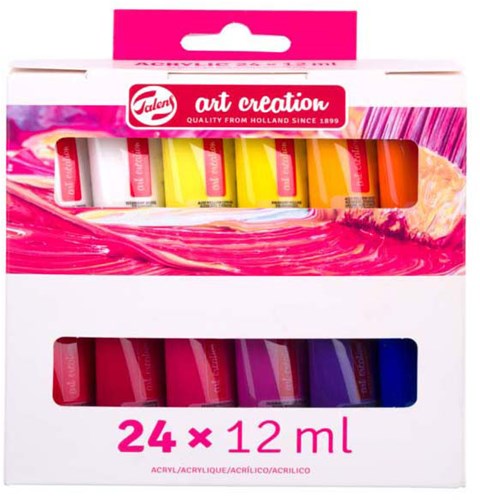 Acrylfarben Set Malen Talens Art Creation 24x12ml kreativ