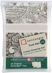 Sakura Zentangle Toolset kreative Zeichen Set 20-teilig für Erwachsene