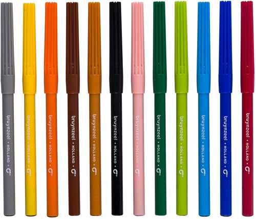 Bruynzeel Bruynzeel 12 Filzstifte im Etui i60121112-2