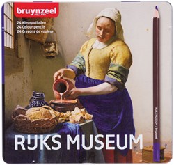 Bruynzeel Farbstifte Set - Rijksmuseum Dose 24 Stück Malspaß