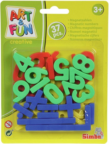 Simba Lernspielzeug Magnet Zahlen 37-teilig bunt-2