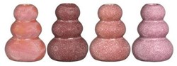 Pebble vaas H9,5xØ7cm pink 4ass colours