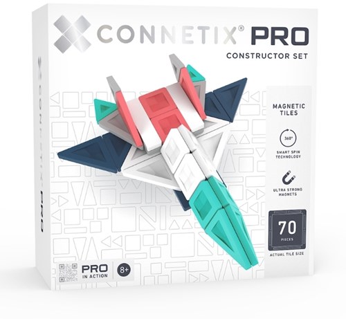 Connetix magnetisches Konstruktionsspielzeug PRO Constructor Set 70 Teile