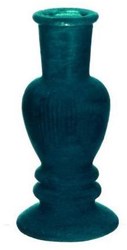 Kandelaar/Vaas Venice velvet groen Ø5cm