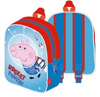 Peppa Pig Rucksack George Weltraum Kindertasche 24x20x10cm Polyester