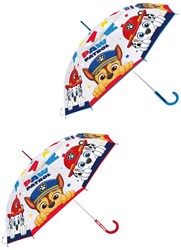 Lobbes Regenschirm Paw Patrol transparent - Kinder Regenschutz Schirm