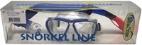 Shallow Duik-SET KID Blauw tr.SILICONE Shallow