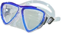 Shallow Duikmasker KID Blauw Tr.Silic Shallow
