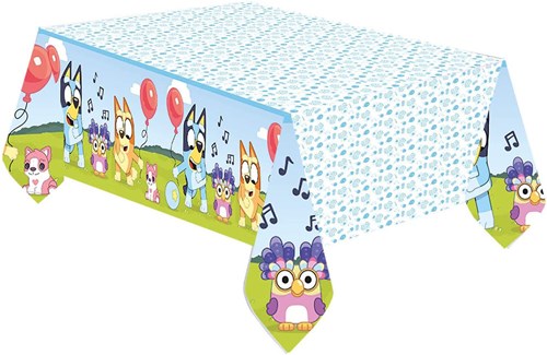 Tischdecke Bluey Papier Party Dekoration 120x180cm Cartoon