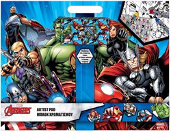 Avengers Malbuch mit Stickern und Kreiden - 40 Seiten