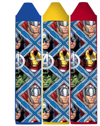 Avengers Malbuch mit Stickern und Kreiden - 40 Seiten-3