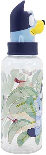 Bluey Trinkflasche 3D Figur Kunststoff 560ml für Kinder-2