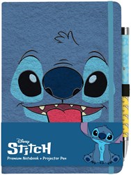 Notizbuch Stitch A5 mit Stift - weiches Premium Notizbuch Disney