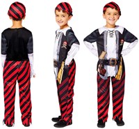 Amscan Piratenkostüm nachhaltig Jungen 3-4 Jahre Pirat Fasching-2