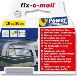 Fix-o-moll Gaffertape grau 10mx50mm starke Reparaturband silber