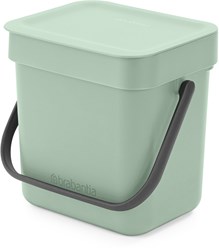 Brabantia Küchenabfalleimer 3L Jade Green - Sort & Go Kompostbehälter