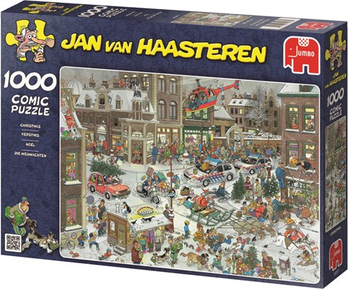 Jumbo Puzzle Jan van Haasteren Weihnachten - 1000 Teile Puzzle-3