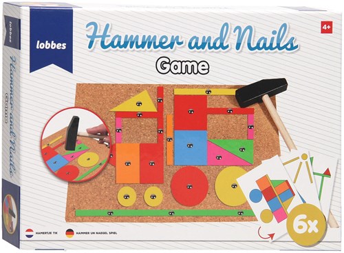 Lobbes Hamertje Tik Holzspielzeug Spiel für Kinder