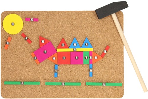 Lobbes Hamertje Tik Holzspielzeug Spiel für Kinder-3