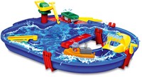 Aquaplay Wasserbahn Startset 1501 - Spielhafen mit Nilpferd Wilma-3