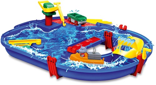 Aquaplay Wasserbahn Startset 1501 - Spielhafen mit Nilpferd Wilma-3