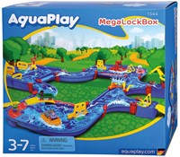 Aquaplay Wasserbahn Mega Set - 46-teiliges Spielset für Kinder