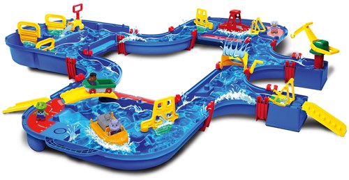 Aquaplay Wasserbahn Mega Set - 46-teiliges Spielset für Kinder-2