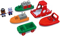 AquaPlay Boote Set mit Wilma & Bo - 10 Teile-2