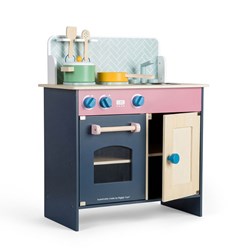 BigJigs Holz Spielküche Simply Scandi - pädagogisches Spielzeug