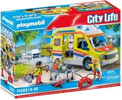 Ambulance Met Licht En Geluid