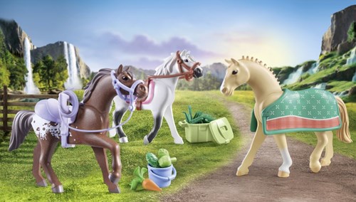 Playmobil Pferde Spielset World of Horses mit Sätteln und Zubehör-3