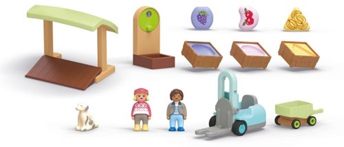 Junior Biologische Marktkraam & Heftruck