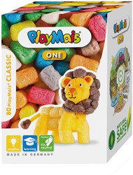 PlayMais Bastelset Löwe - Kreatives Spielzeug mit 70 Teilen
