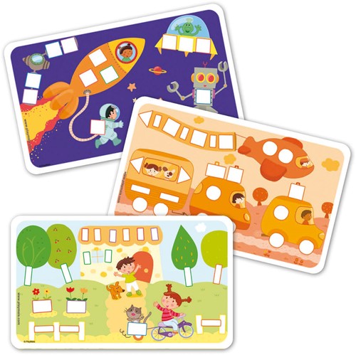 PlayMais Bastelkarten Formen und Farben - Lernspielzeug 24 Stück-2