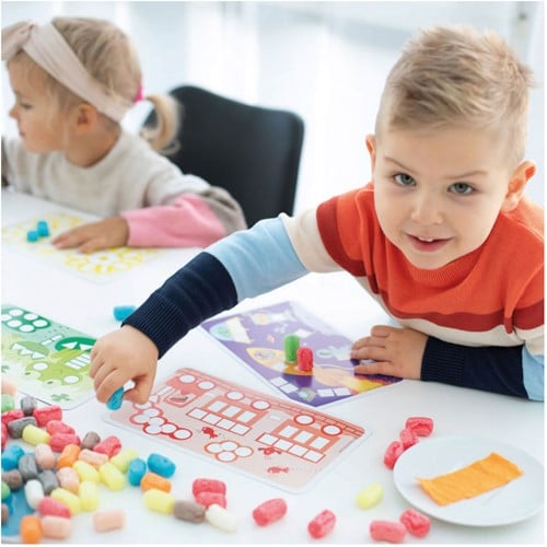 PlayMais Bastelkarten Formen und Farben - Lernspielzeug 24 Stück-3